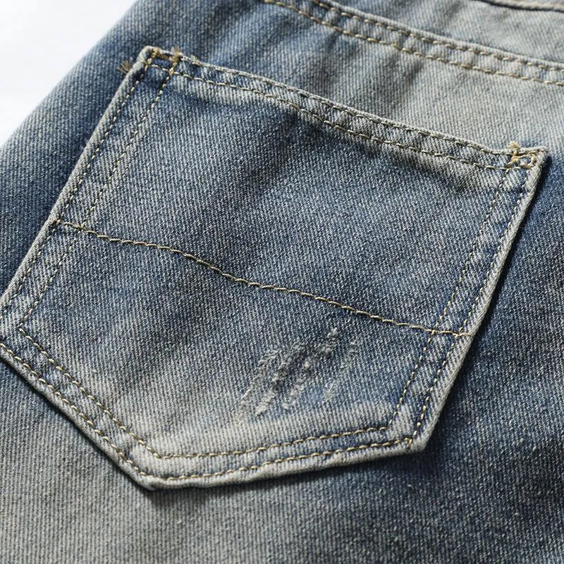 Men's Vintage Ripped Mid-rise Jeans 96493129X sold by Manly product image thumbnail 5