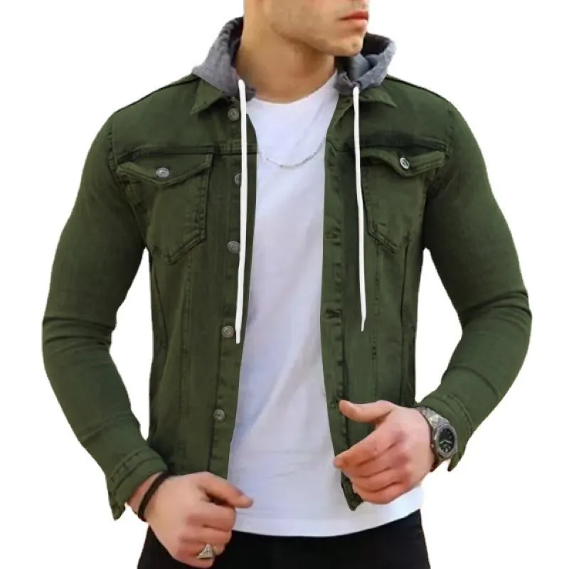 Men's Hooded Workwear Multi-Pocket Jacket 53780015X sold by Manly