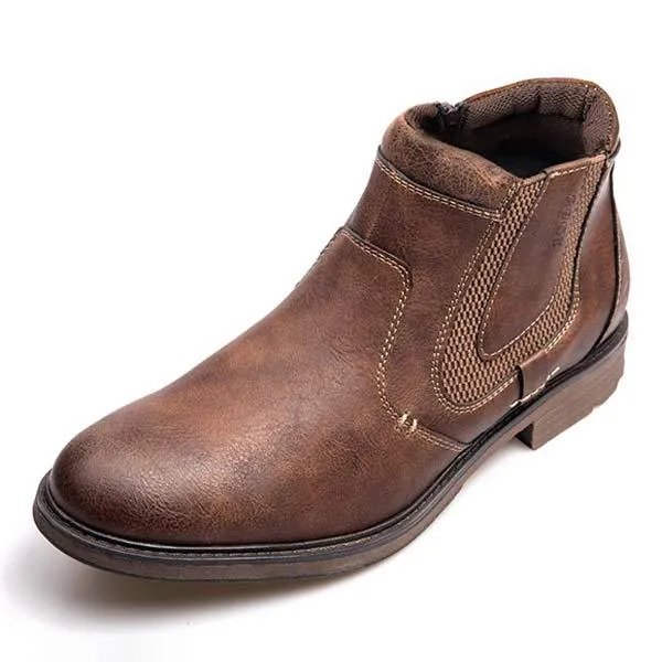 MEN'S LEATHER CHELSEA BOOTS 32473720 sold by Manly