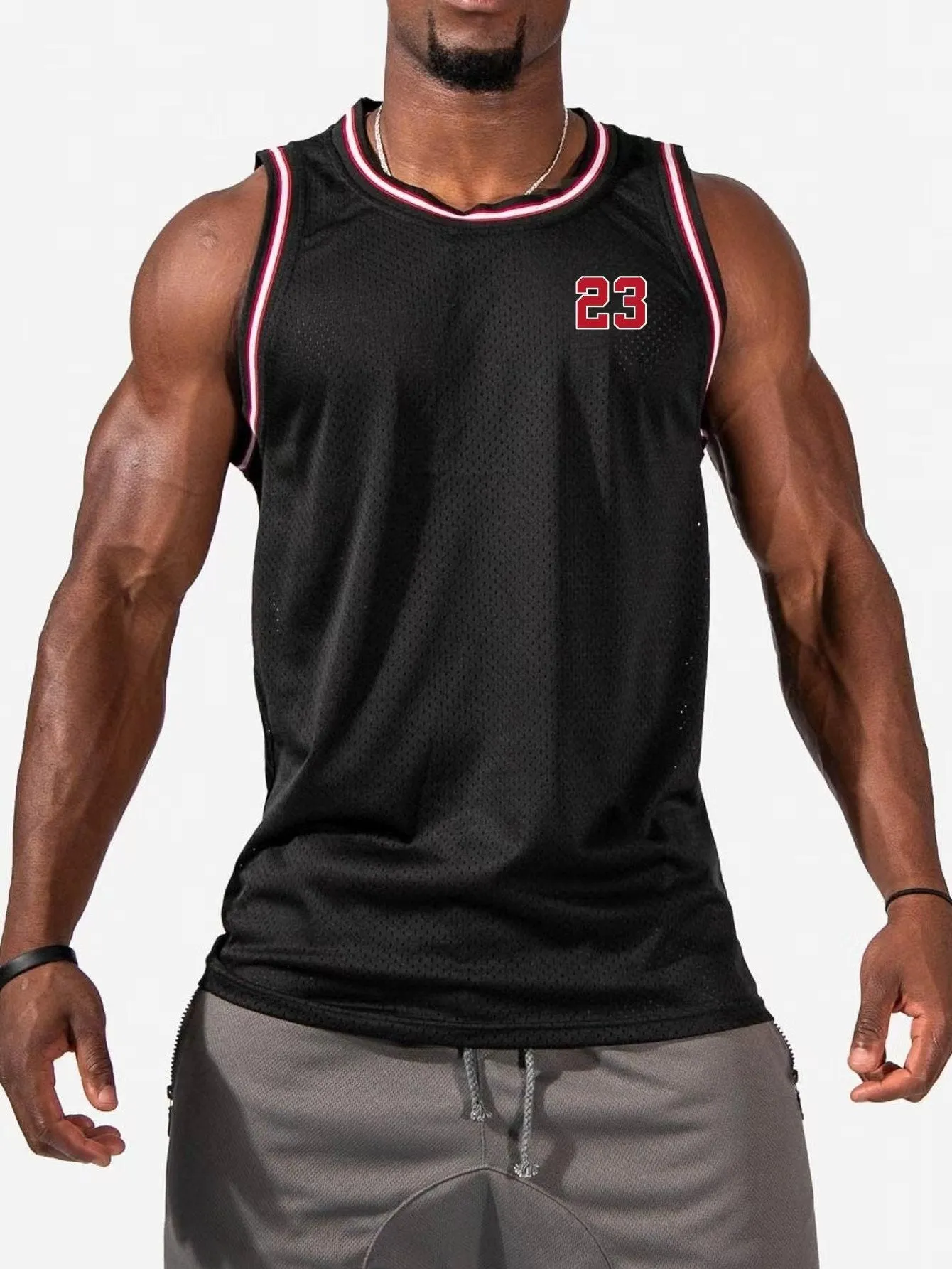 Men's Outdoor Sports Quick-Drying Tank Top 05349771Y sold by Manly product image thumbnail 4