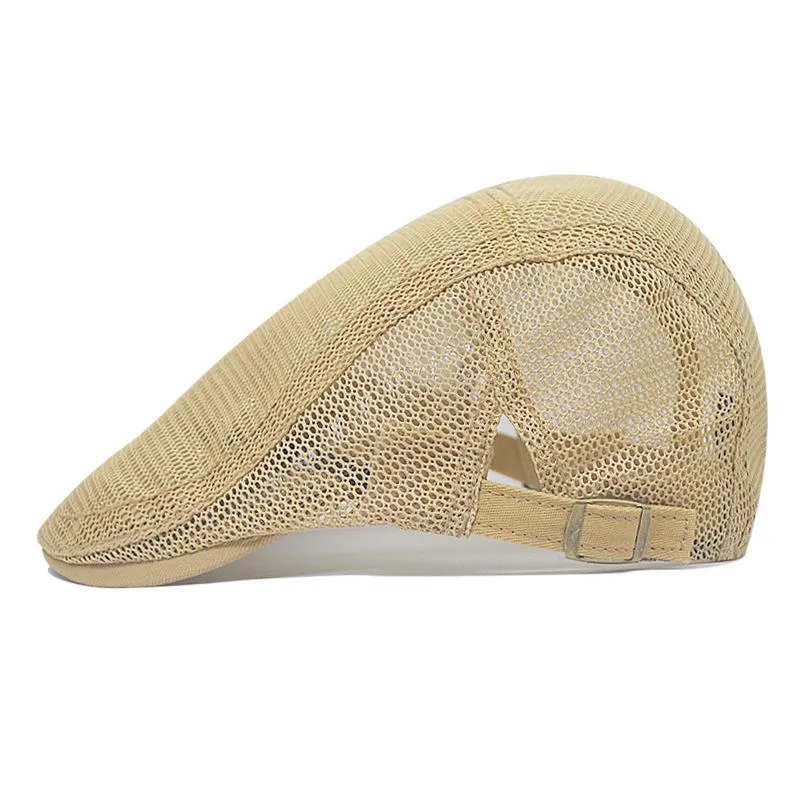 Men's Outdoor Sunscreen Hollow Mesh Peaked Hat 44087205Z sold by Manly