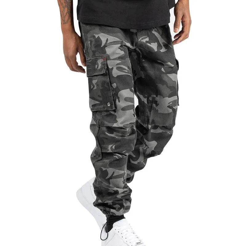 Men's Casual Cotton Camouflage Multi-Pocket Cargo Pants 17419497M sold by Manly product image thumbnail 2