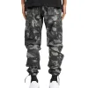 Men's Casual Cotton Camouflage Multi-Pocket Cargo Pants 17419497M sold by Manly