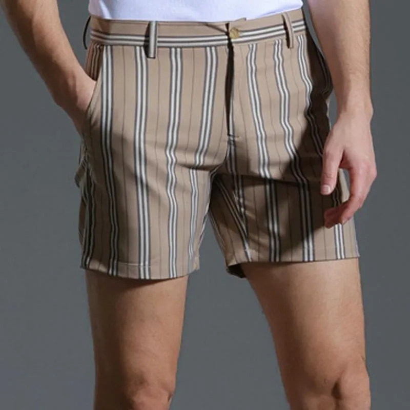 Men's Vintage Striped Straight Casual Shorts 70948698Z sold by Manly product image thumbnail 2