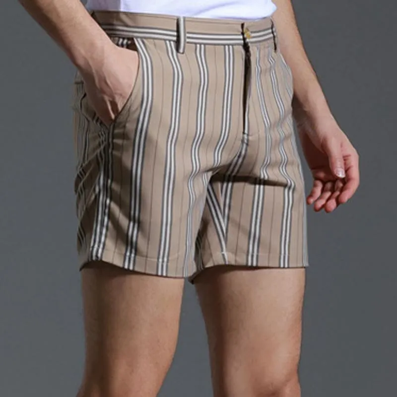 Men's Vintage Striped Straight Casual Shorts 70948698Z sold by Manly product image thumbnail 3
