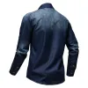 Men's Casual Lapel Long Sleeve Washed Denim Shirt 36975779M sold by Manly