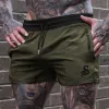 Men's Sports Quick-Drying Breathable Three-Quarter Pants 69009635Y sold by Manly