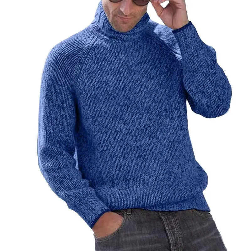 Men's Turtleneck Pullover Solid Color Sweater 10272892X sold by Manly product image thumbnail 5