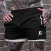 Men's Sports Quick-Drying Breathable Three-Quarter Pants 69009635Y sold by Manly