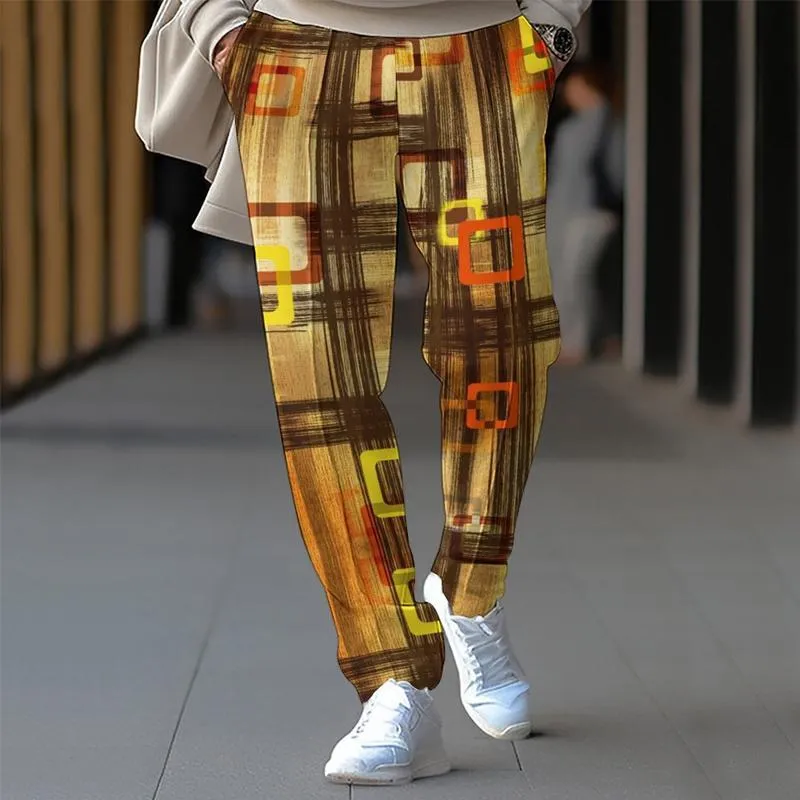 Men's Printed Loose Sports Casual Trousers 89852873X sold by Manly product image thumbnail 2