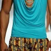 Men's Solid Color Round Neck Casual Tank Top 15479073X sold by Manly