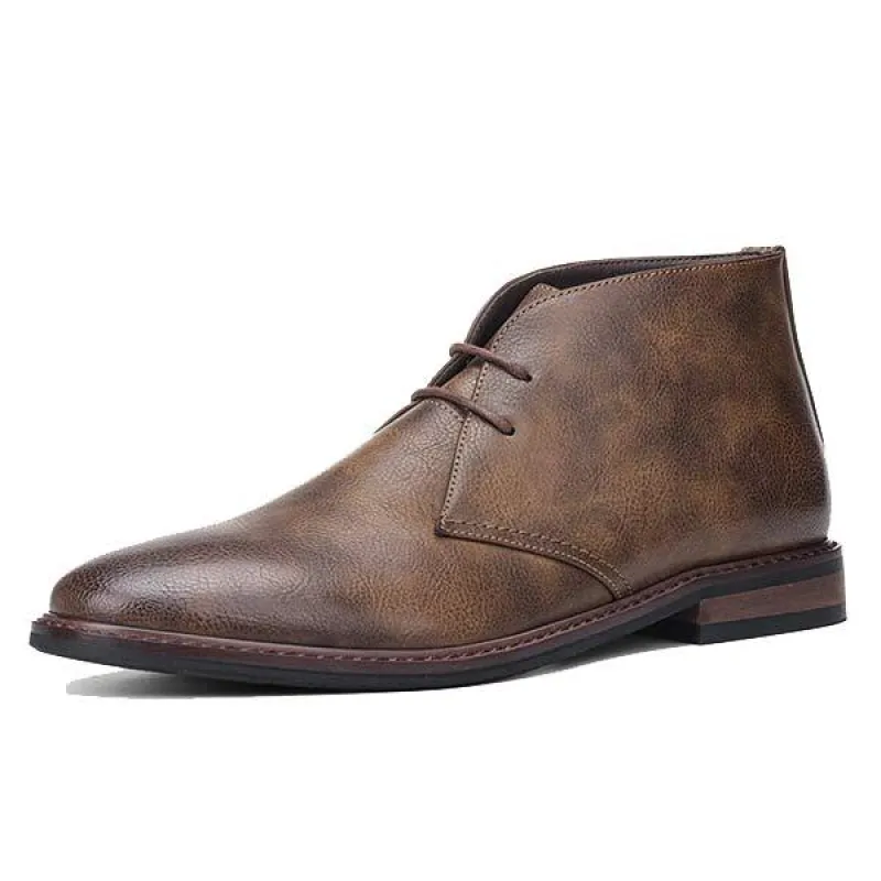 MEN'S VINTAGE LEATHER ANKLE BOOTS 56567118 sold by Manly