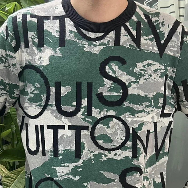 Men's Letter Print Round Neck Long Sleeve T-Shirt 66339396X sold by Manly product image thumbnail 3