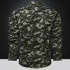 Men's Camouflage Loose Long Sleeve Shirt 17046317X sold by Manly