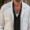 Men's Solid Color Lapel Breast Pocket Single Breasted Shirt Jacket 28559364Z sold by Manly