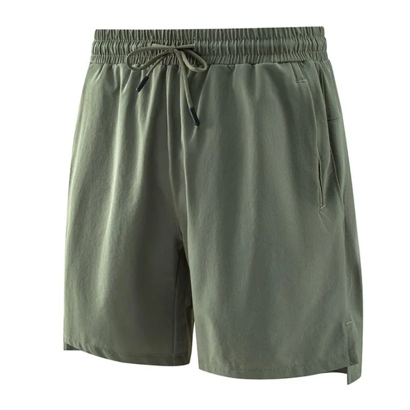 Men's Casual Zippered Pocket Breathable Quick-drying Sports Shorts 84625559M sold by Manly product image thumbnail 2