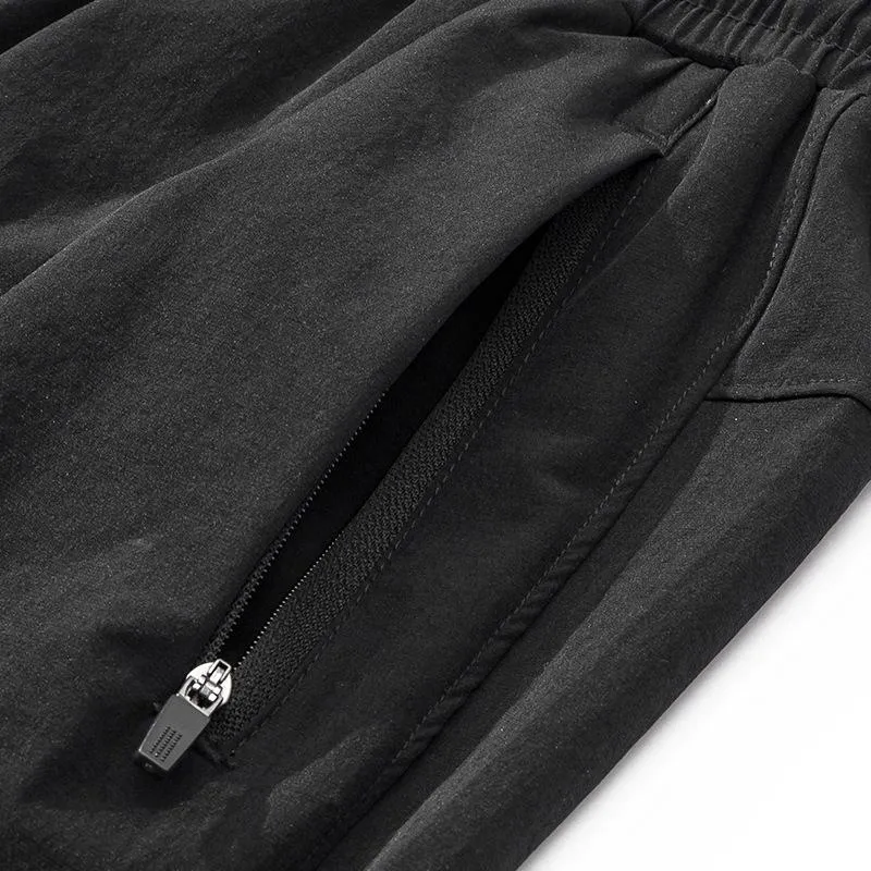 Men's Casual Zippered Pocket Breathable Quick-drying Sports Shorts 84625559M sold by Manly product image thumbnail 5