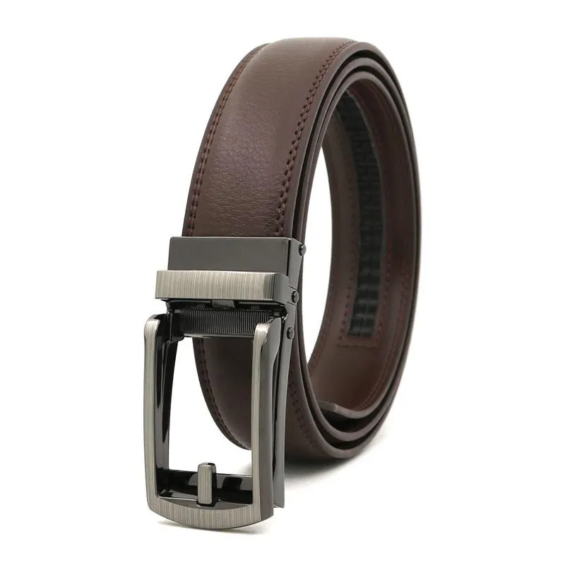Men's Vintage Cowhide Automatic Buckle Belt 83392160M sold by Manly