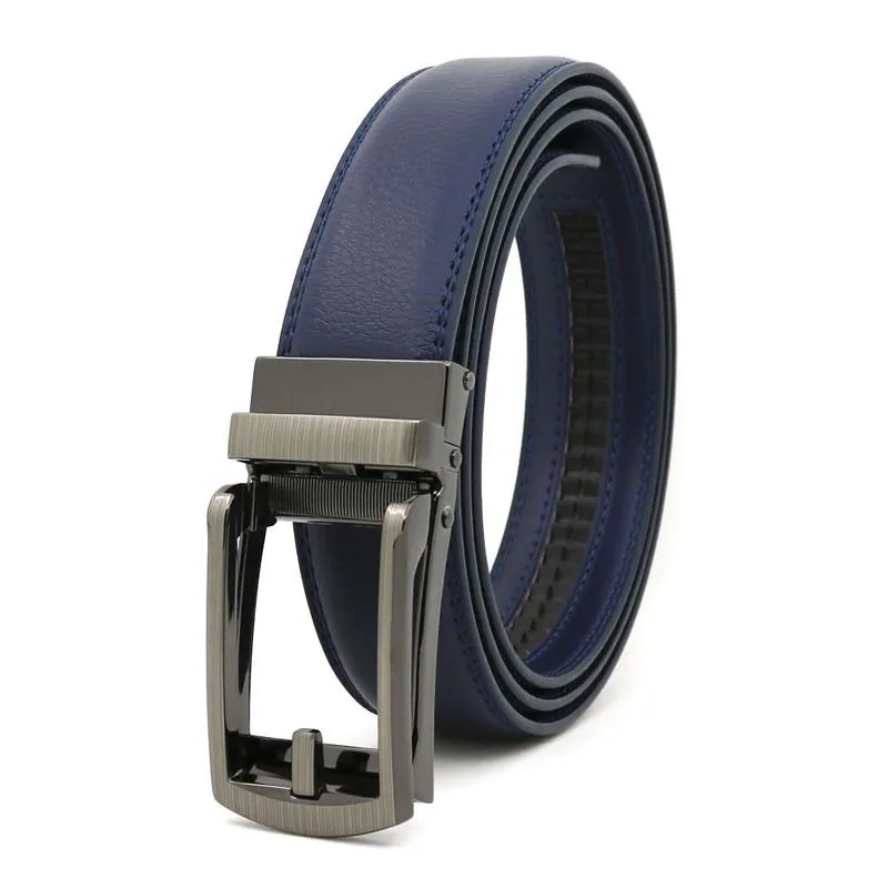 Men's Vintage Cowhide Automatic Buckle Belt 83392160M sold by Manly product image thumbnail 3