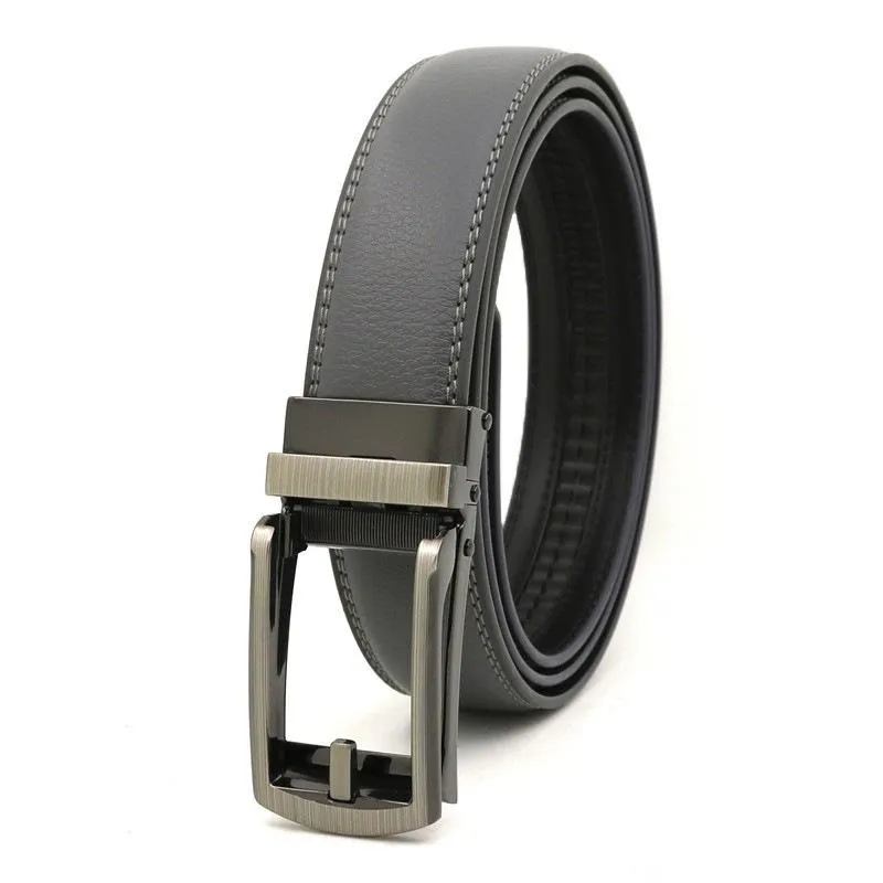 Men's Vintage Cowhide Automatic Buckle Belt 83392160M sold by Manly product image thumbnail 4