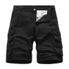 Men's Solid Color Straight Multi-pocket Cargo Shorts 49402796Z sold by Manly