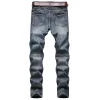 Men's Fashion Distressed Zip Decor Slim Jeans 87878604Z sold by Manly