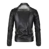 Men's Vintage Biker Slim Lapel Diagonal Zipper Leather Jacket 96439588M sold by Manly