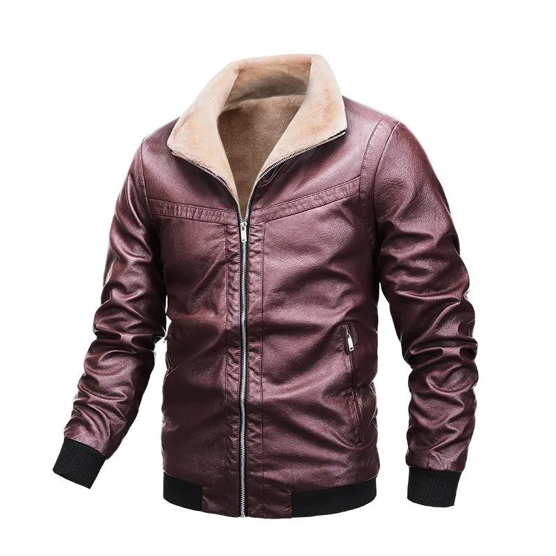 Men's Vintage Warm Lapel Shearling Jacket 10837782Y sold by Manly product image thumbnail 3