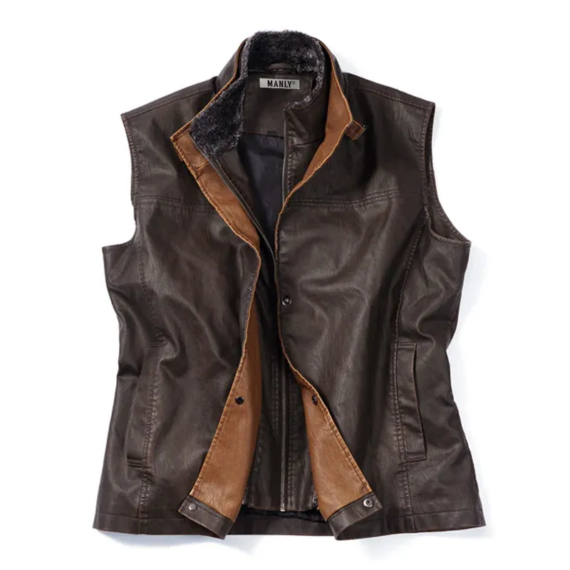 Men's 1945 Old Man Club Vintage Double Collar Vest sold by Manly product image thumbnail 2