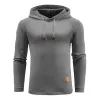 Men's Hoodie Solid Color Knit Long Sleeve Hoodie 53507125X sold by Manly
