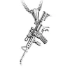 SUBMACHINE GUN PENDANT NECKLACE 00268572M sold by Manly