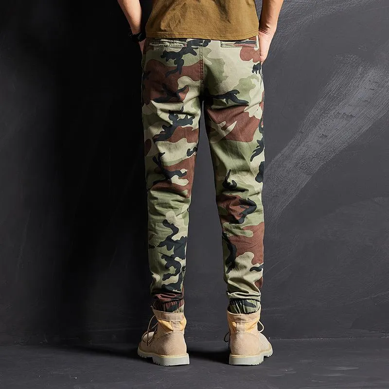 Men's Retro Camouflage Casual Cargo Pants 58065251X sold by Manly product image thumbnail 3