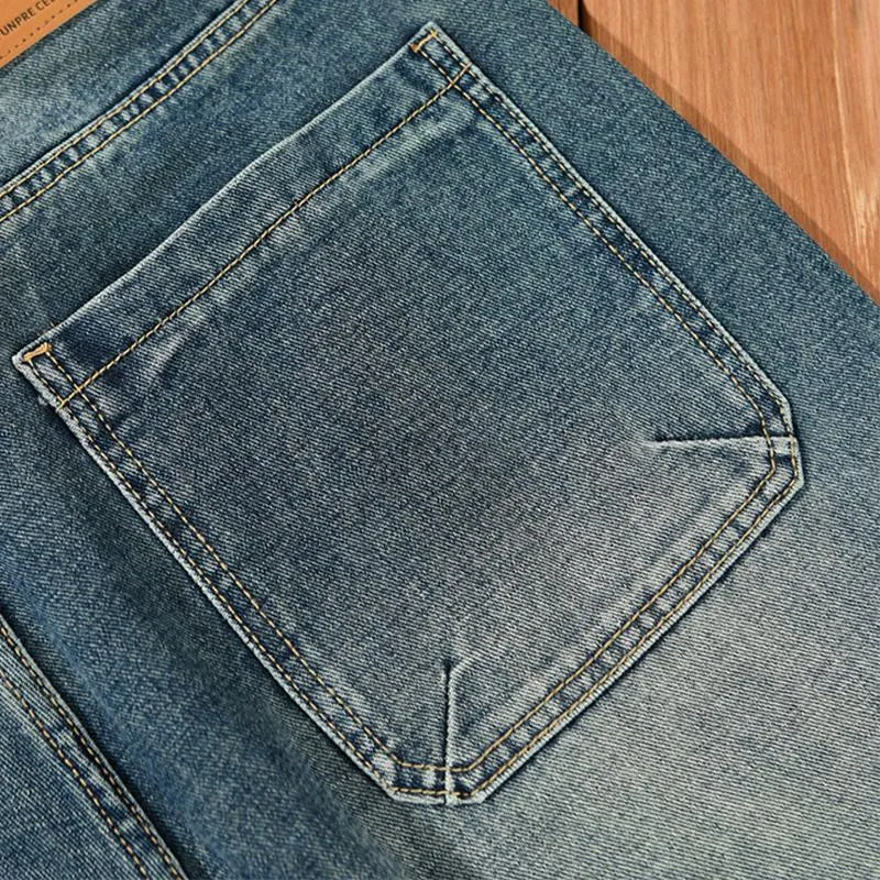 Men's Vintage Washed Distressed Multi-pocket Jeans 40352734M sold by Manly product image thumbnail 5