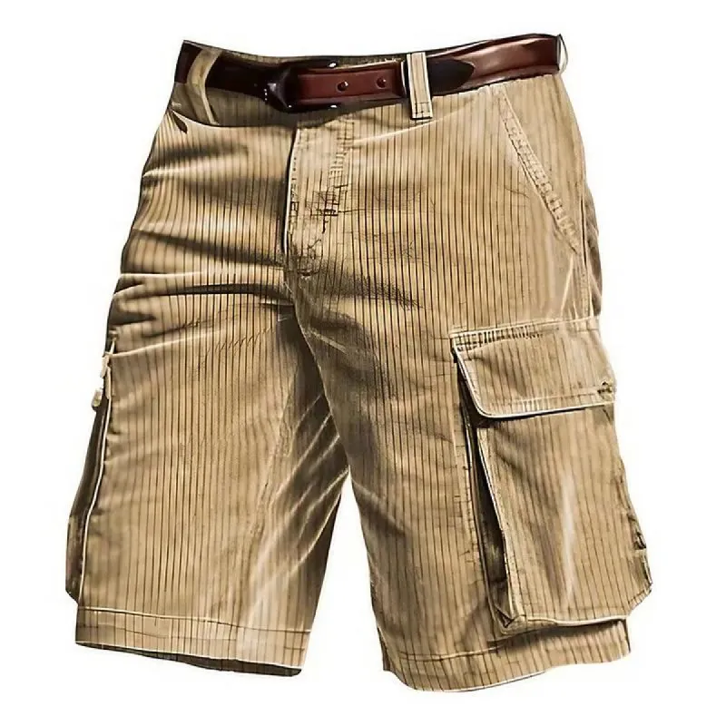 Men's Corduroy Cargo Pocket Shorts 08658294X sold by Manly
