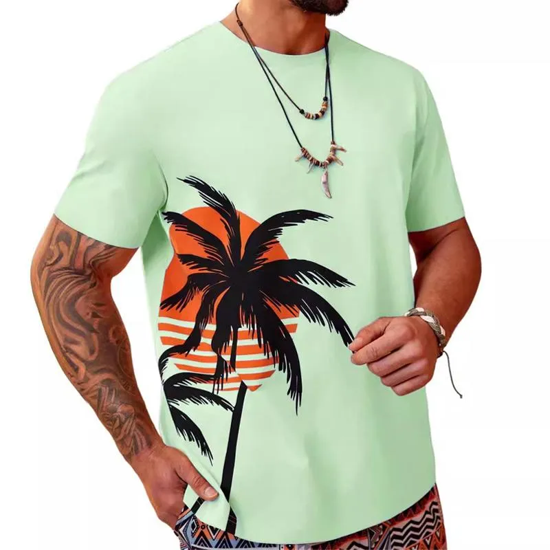 Men's Casual All-match Round Neck T-shirt 83695302X sold by Manly product image thumbnail 2
