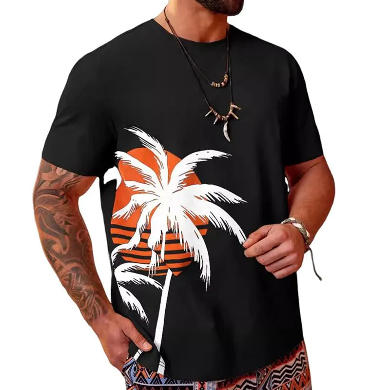 Men's Casual All-match Round Neck T-shirt 83695302X sold by Manly product image thumbnail 5