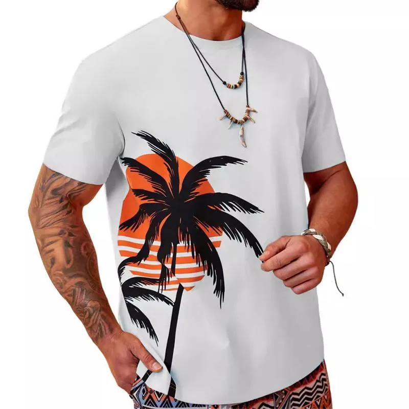 Men's Casual All-match Round Neck T-shirt 83695302X sold by Manly product image thumbnail 3