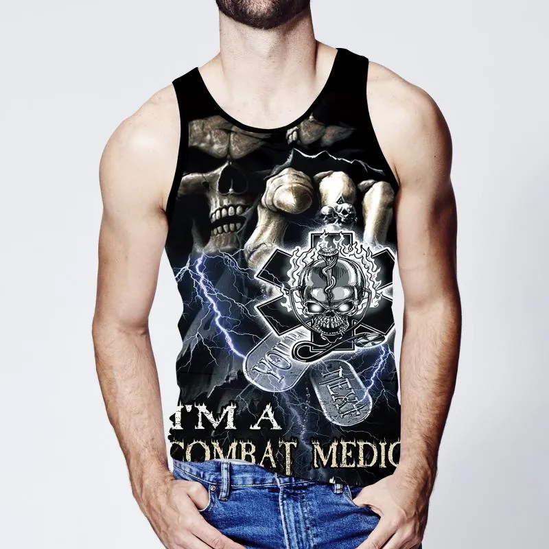 Men's Casual Round Neck Printed Tank Top 94891903M sold by Manly product image thumbnail 5