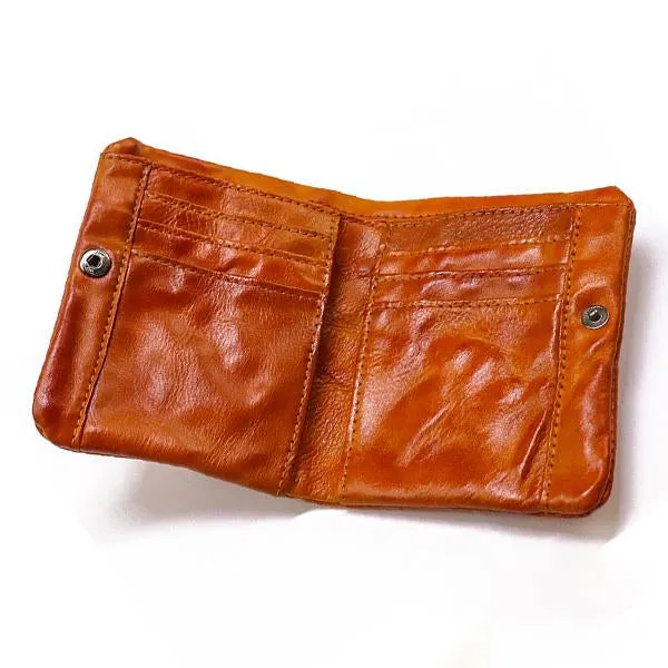 VINTAGE HANDMADE COWHIDE WALLET 88058245M sold by Manly