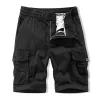 Men's Casual Outdoor Cotton Washed Multi-pocket Cargo Shorts 53181776M sold by Manly