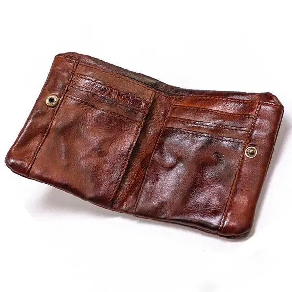 VINTAGE HANDMADE COWHIDE WALLET 88058245M sold by Manly product image thumbnail 3