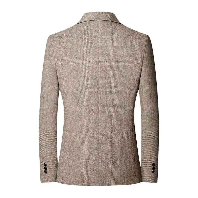 Men's Casual Lapel Two Button Blazer 91017125M sold by Manly product image thumbnail 2