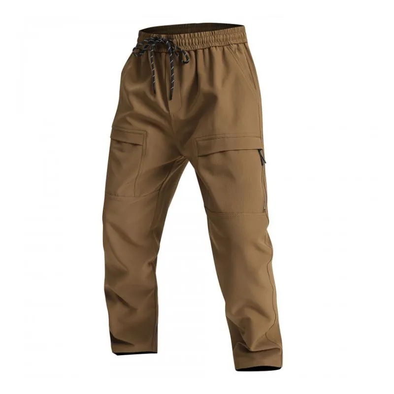 Men's Casual Outdoor Waterproof Multi-Pocket Tactical Pants 57234676M sold by Manly