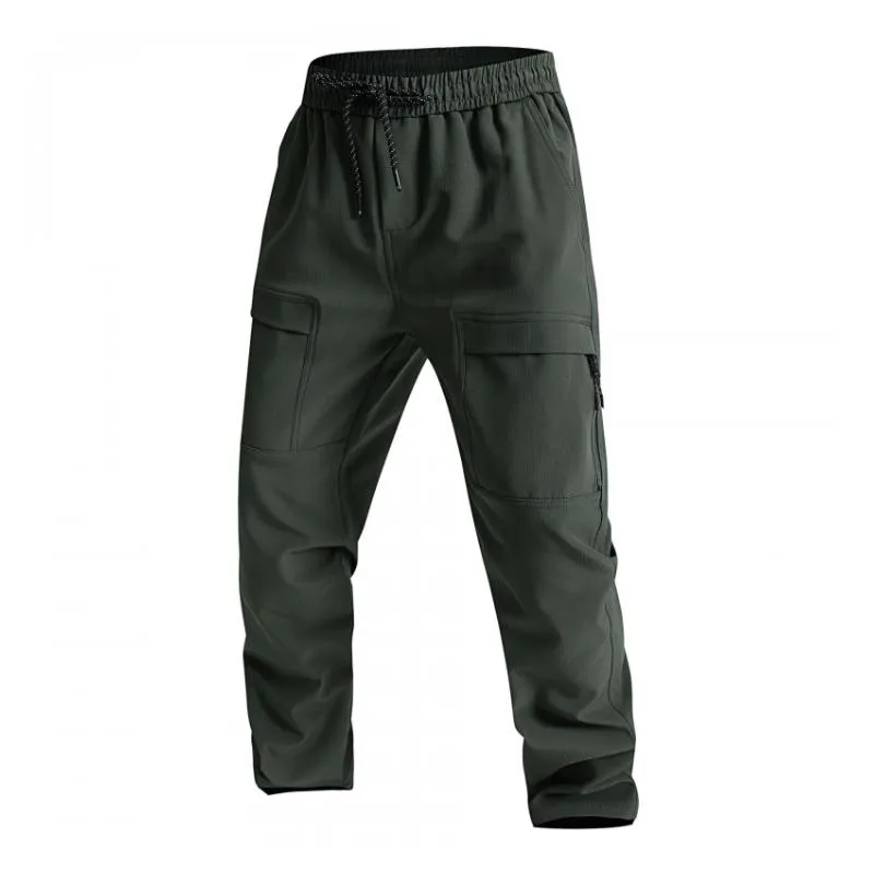 Men's Casual Outdoor Waterproof Multi-Pocket Tactical Pants 57234676M sold by Manly product image thumbnail 2