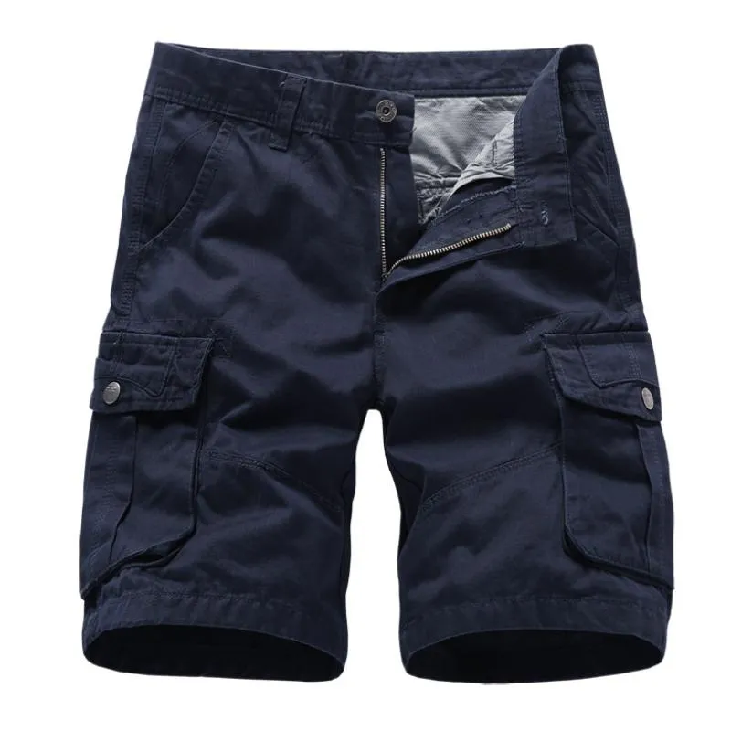 Men's Casual Outdoor Cotton Multi-Pocket Cargo Shorts 11714799M sold by Manly product image thumbnail 4