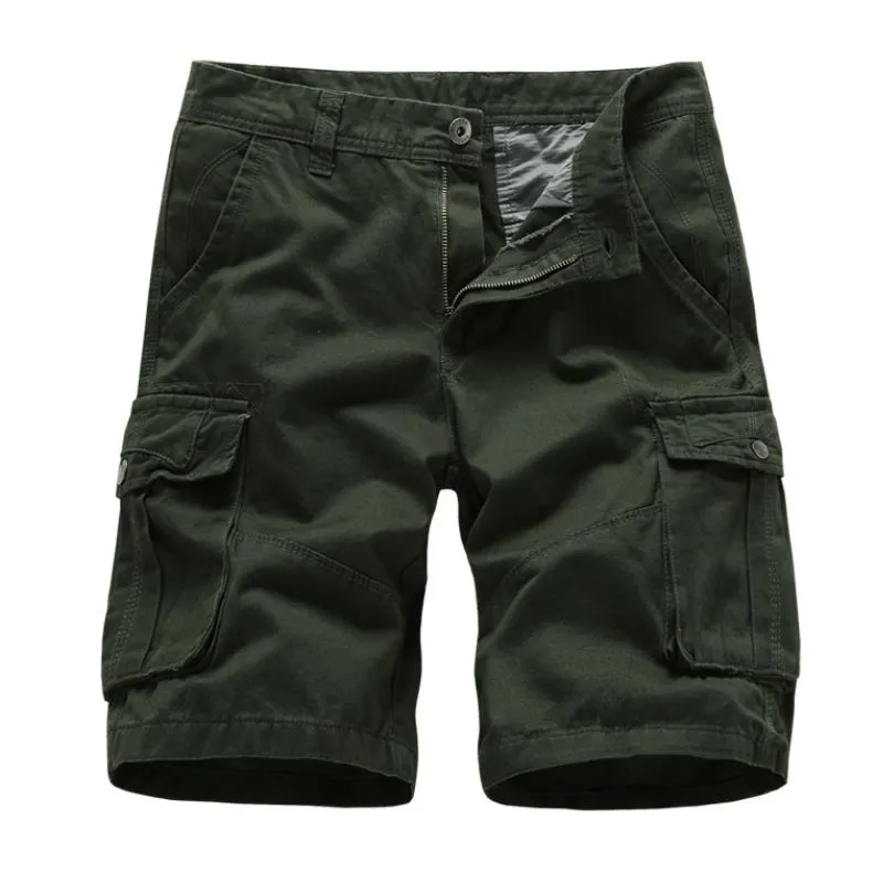 Men's Casual Outdoor Cotton Multi-Pocket Cargo Shorts 11714799M sold by Manly product image thumbnail 5