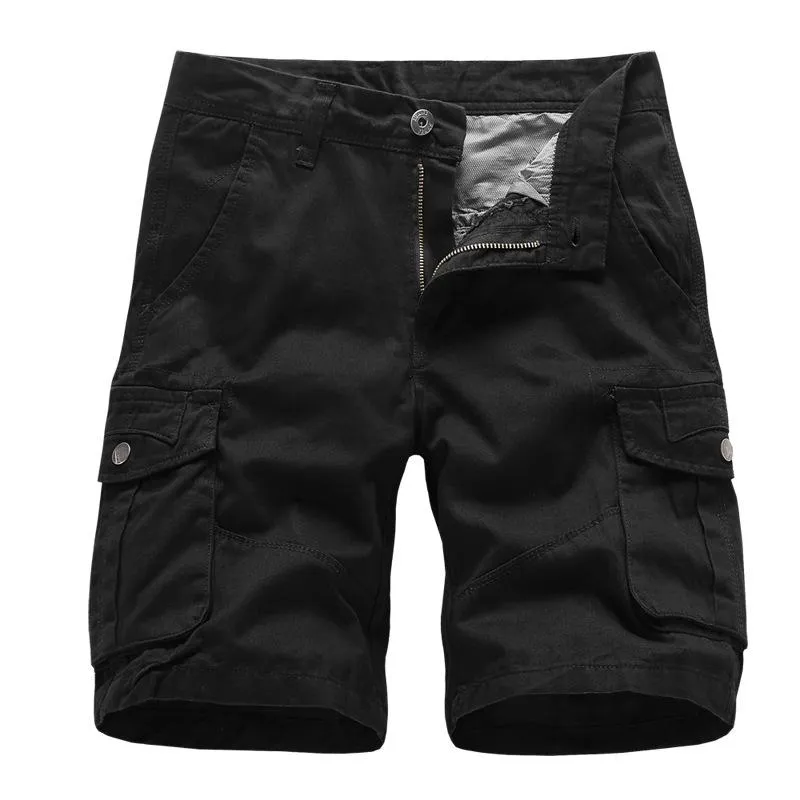 Men's Casual Outdoor Cotton Multi-Pocket Cargo Shorts 11714799M sold by Manly product image thumbnail 3