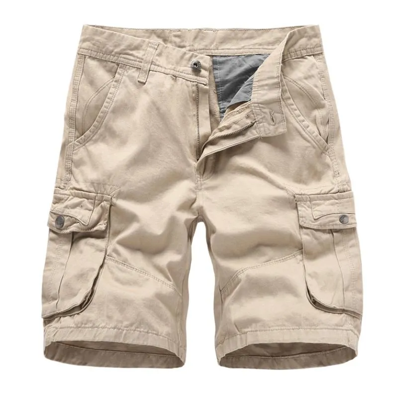 Men's Casual Outdoor Cotton Multi-Pocket Cargo Shorts 11714799M sold by Manly product image thumbnail 2