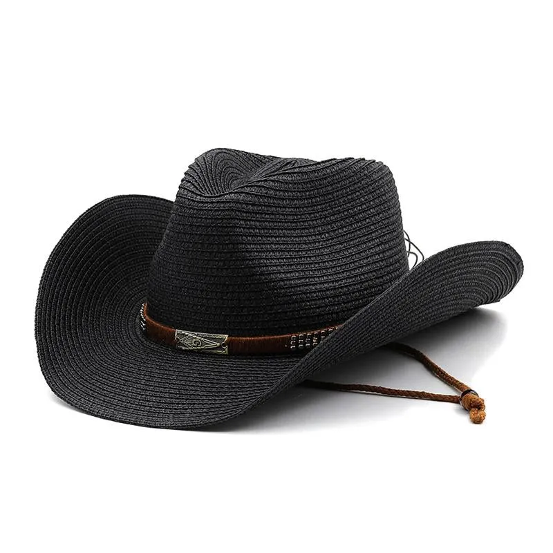 Men's Vintage Belt Visor Western Cowboy Hat 61457836Y sold by Manly product image thumbnail 2