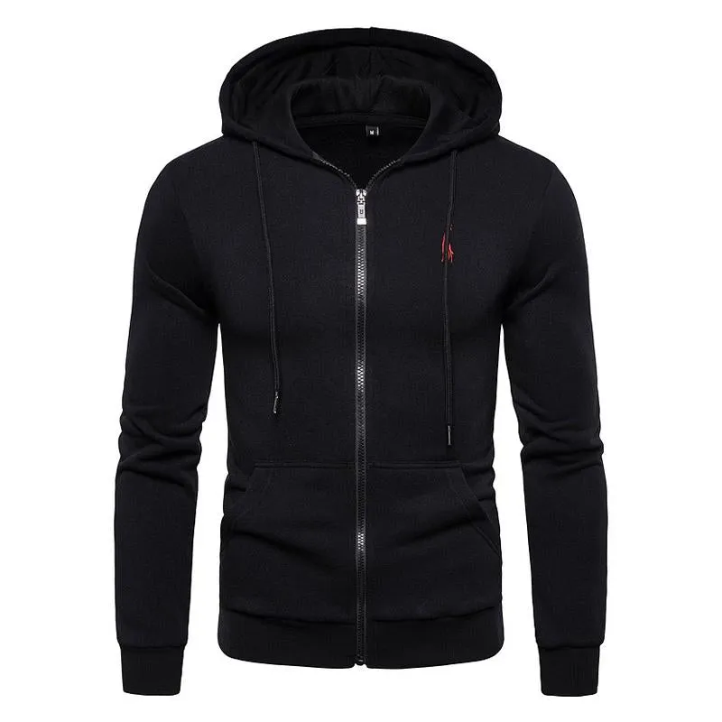 Men's Fleece Zip Up Sweatshirt Hoodie 28731712X sold by Manly product image thumbnail 2